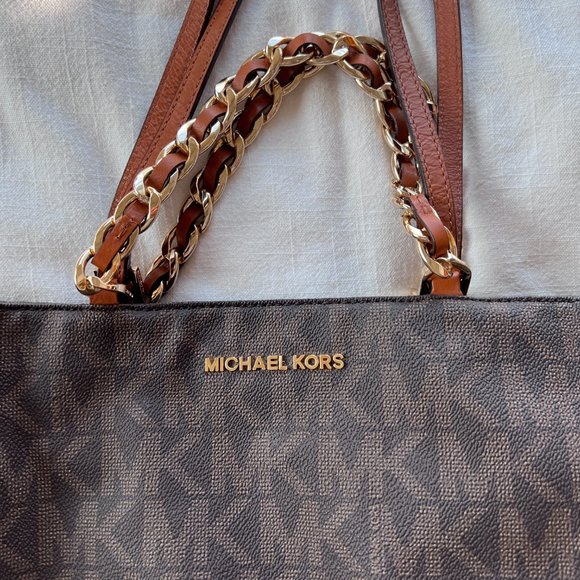 Michael Michael Kors Harper Large North/South Tote Bag - Picture 3 of 9